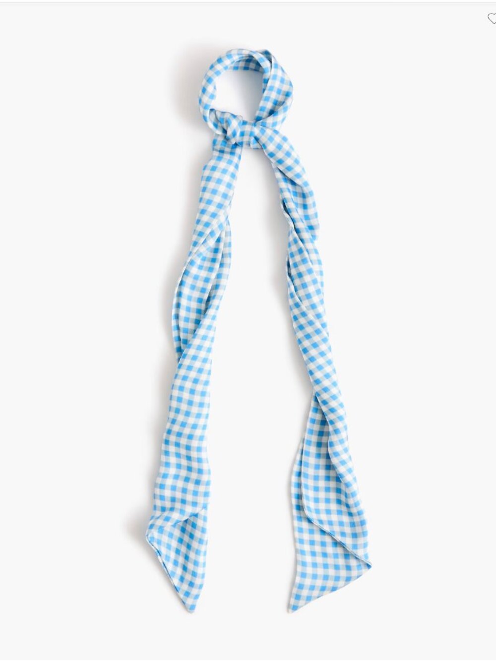 J Crew Silky skinny wrap scarf